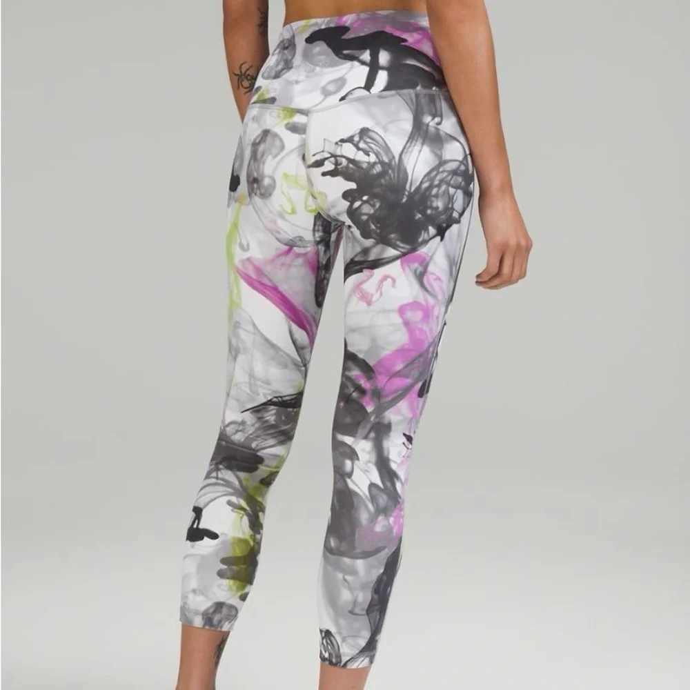 Lululemon Grey Purple Align High-Rise Pant Leggings 25